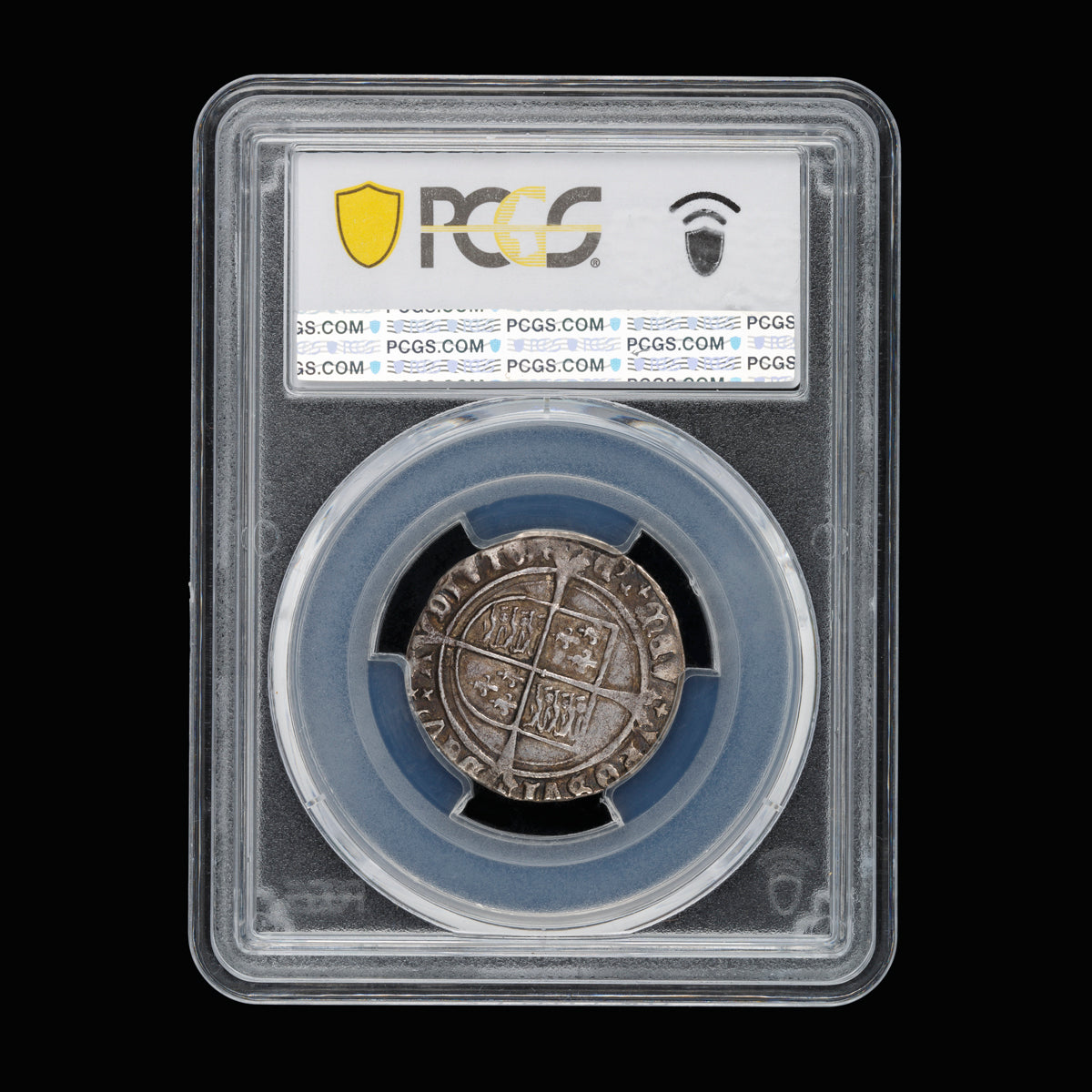 Great Britain Castle Silver 1 Groat 1509-1526