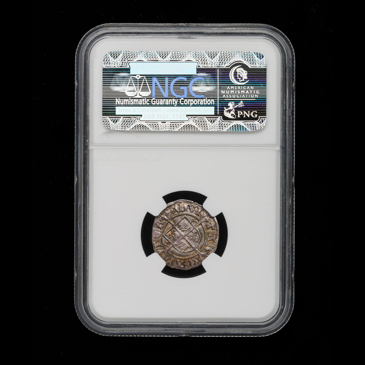 Great Britain King Henry VIII Silver 2 Pence 1526-1532