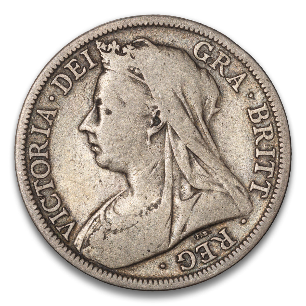 Great Britain Silver Half Crown 1899