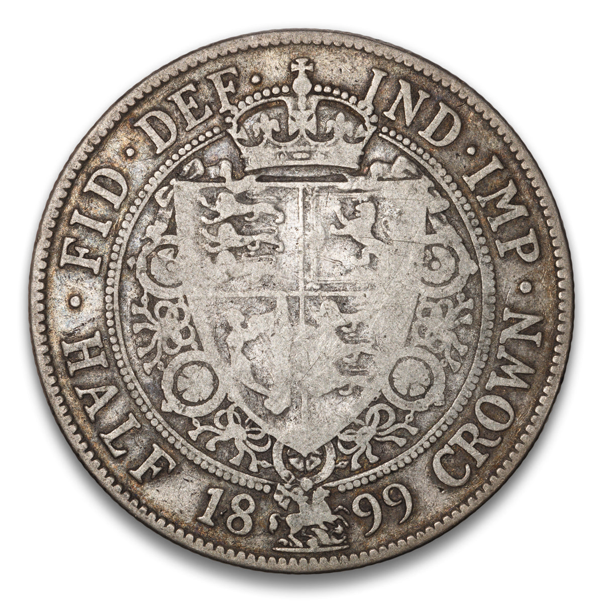 Great Britain Silver Half Crown 1899