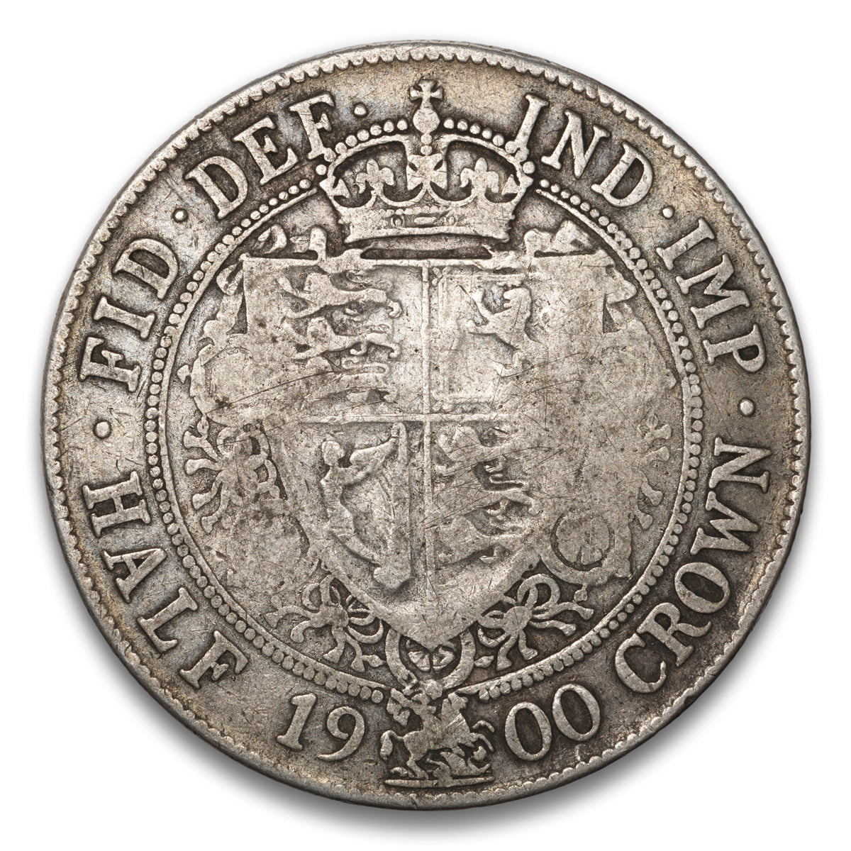 Great Britain Silver Half Crown 1900
