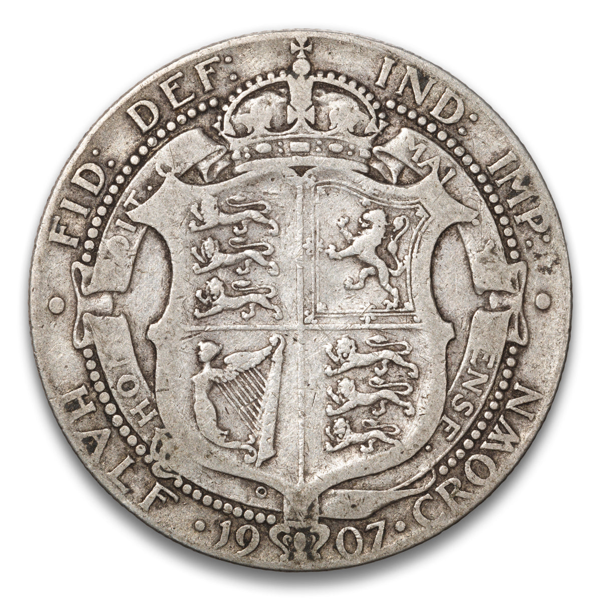 Great Britain Silver Half Crown 1907