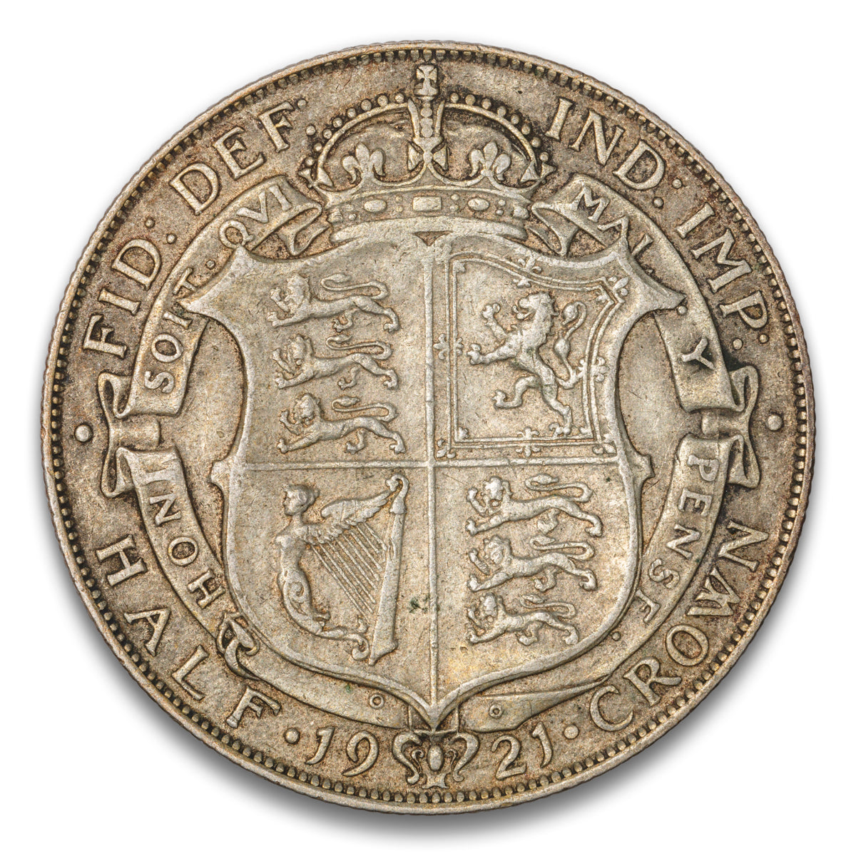 Great Britain Silver Half Crown 1921