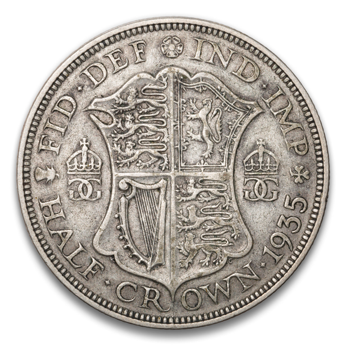 Great Britain Silver Half Crown 1935