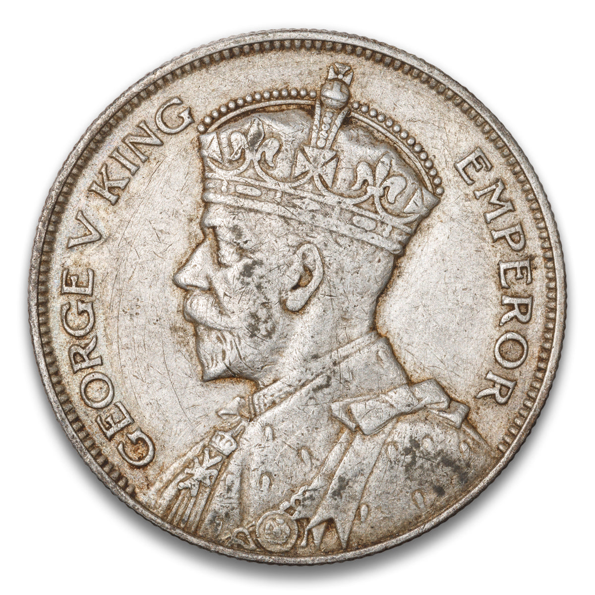 Southern Rhodesia Silver Half Crown 1932