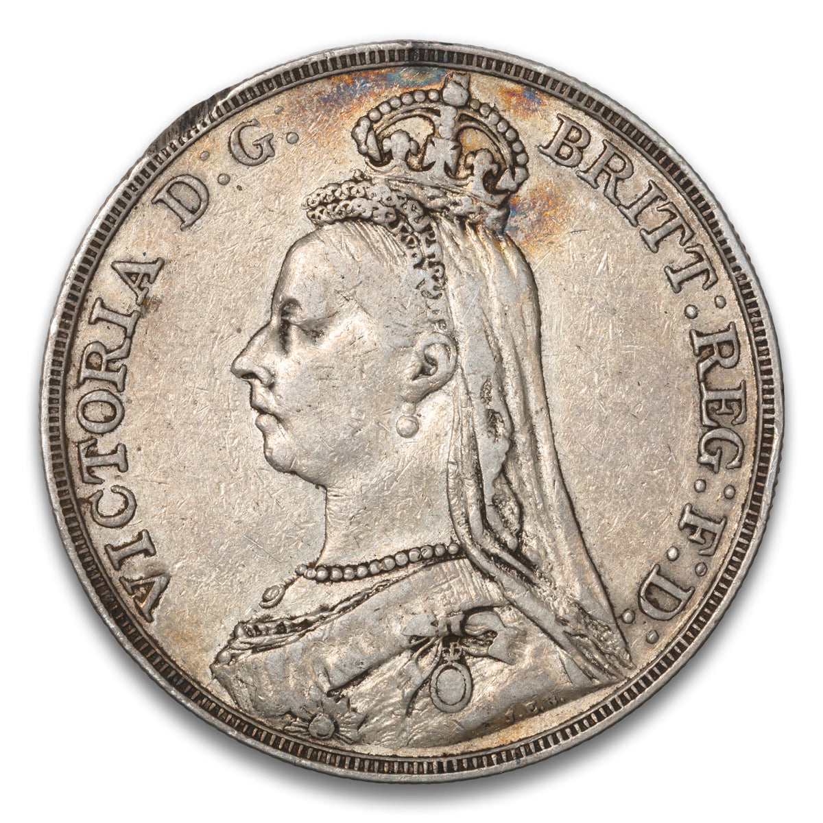 Great Britain Silver Crown 1889