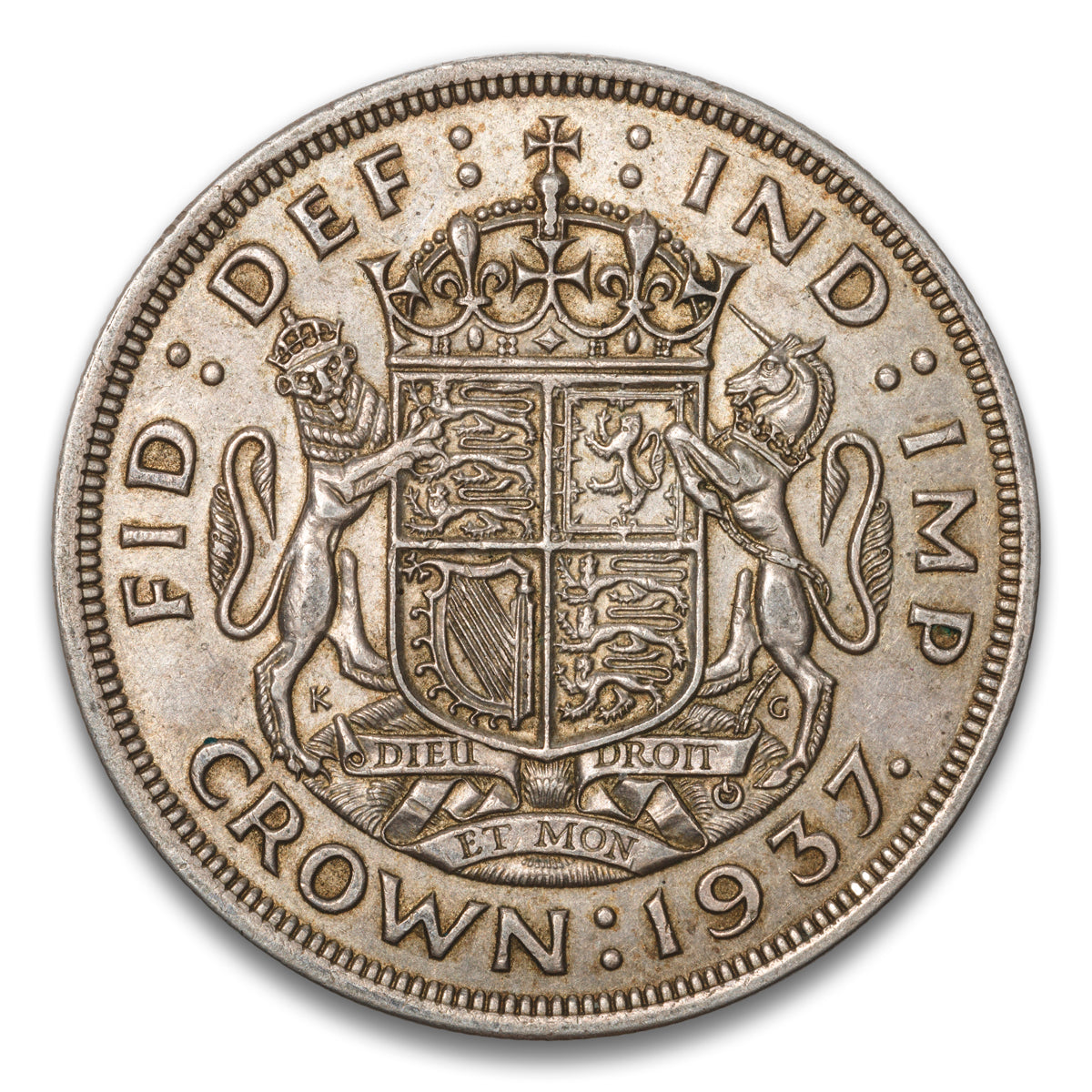 Great Britain Silver Crown 1937