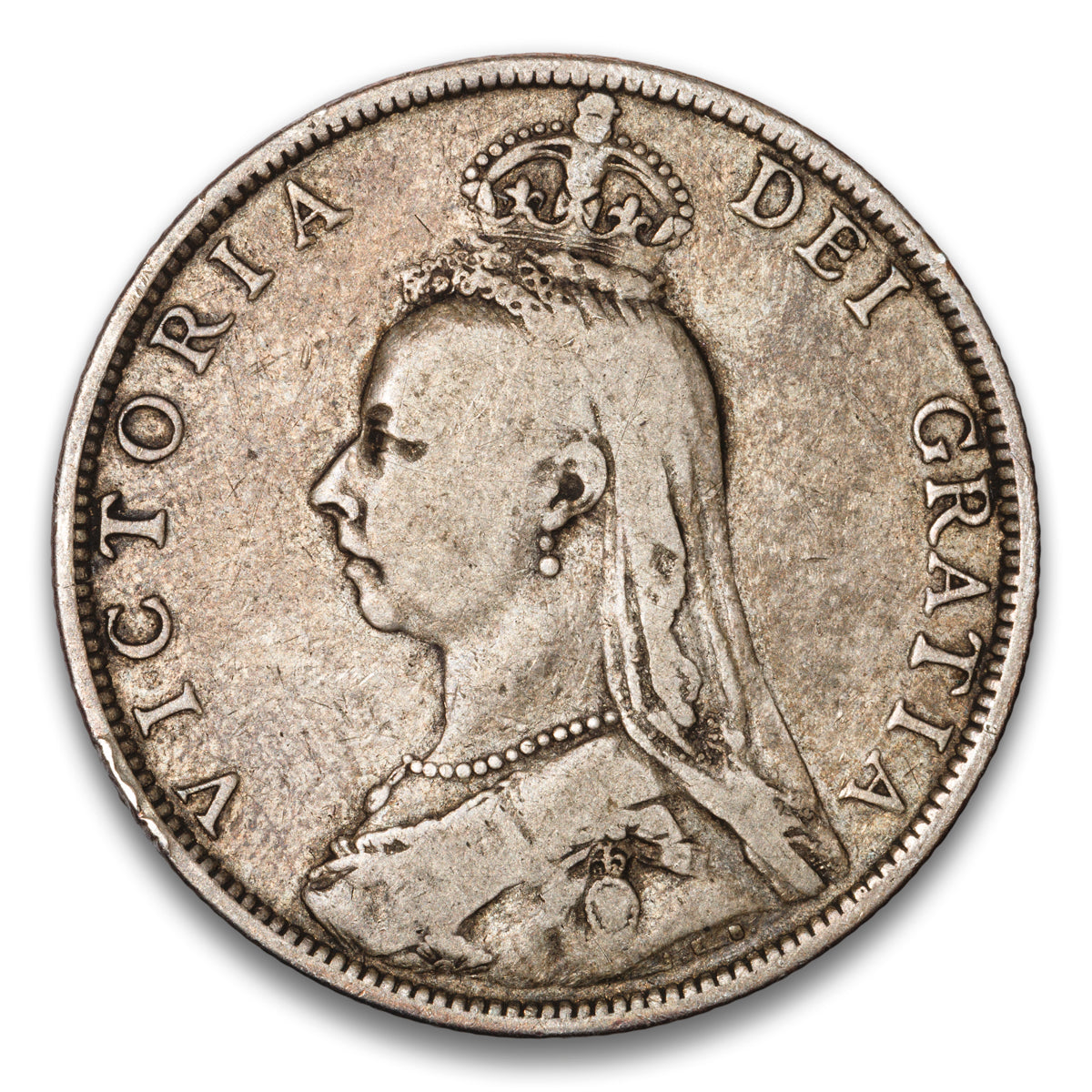 Great Britain Silver 1 Florin 1888