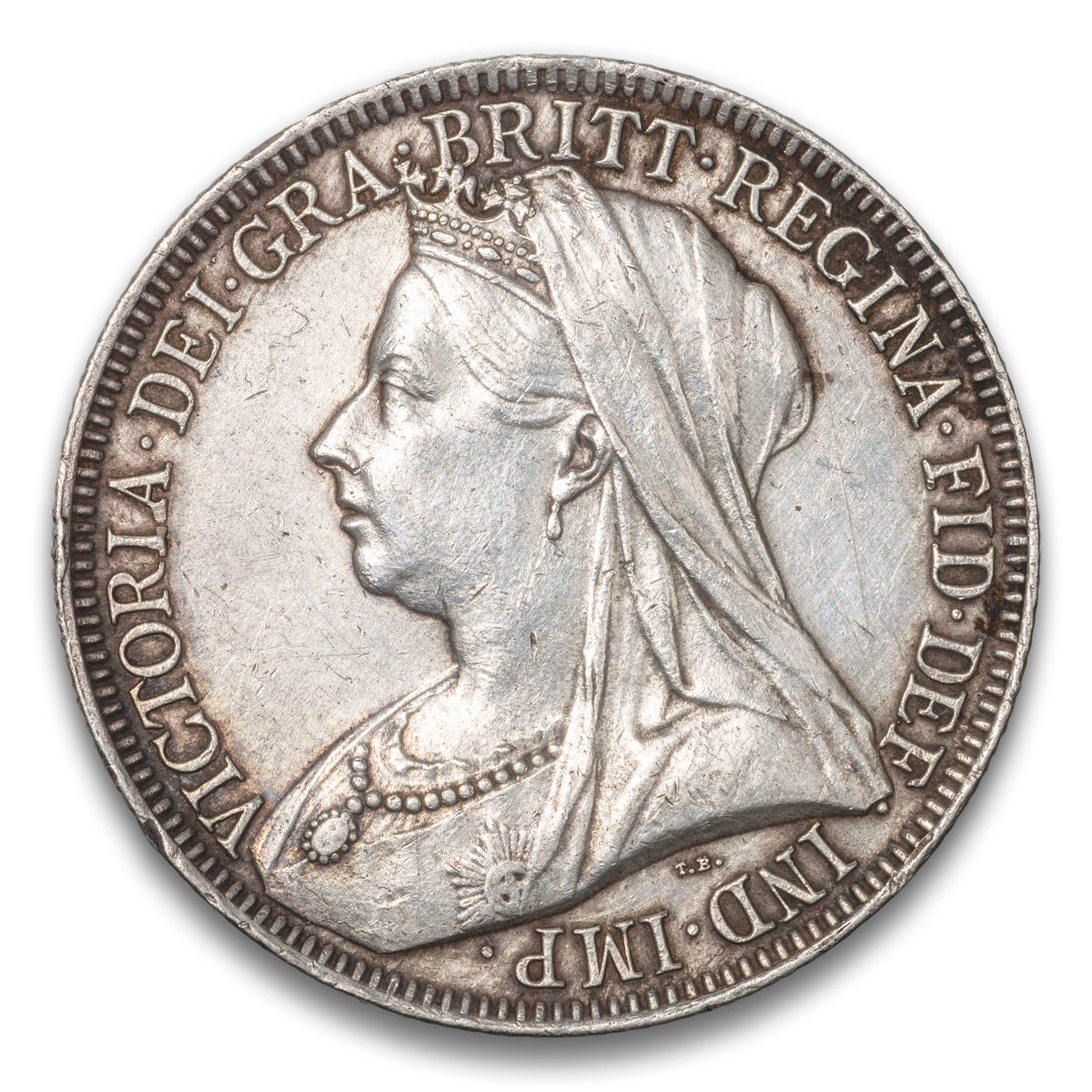 Great Britain Silver 1 Florin 1893