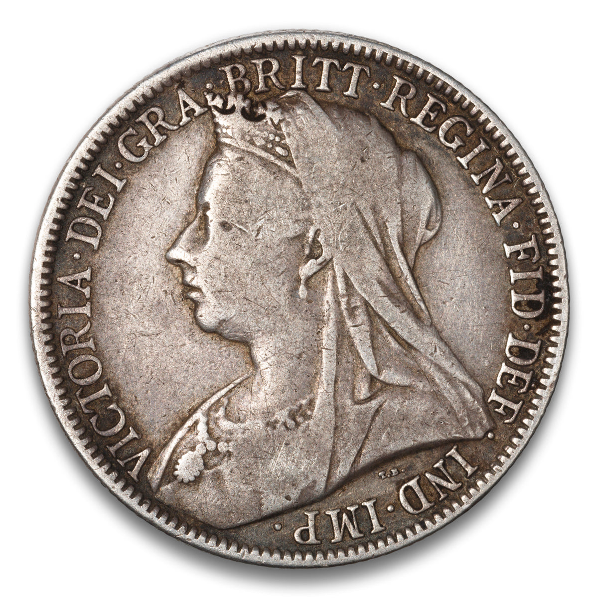 Great Britain Silver 1 Florin 1898