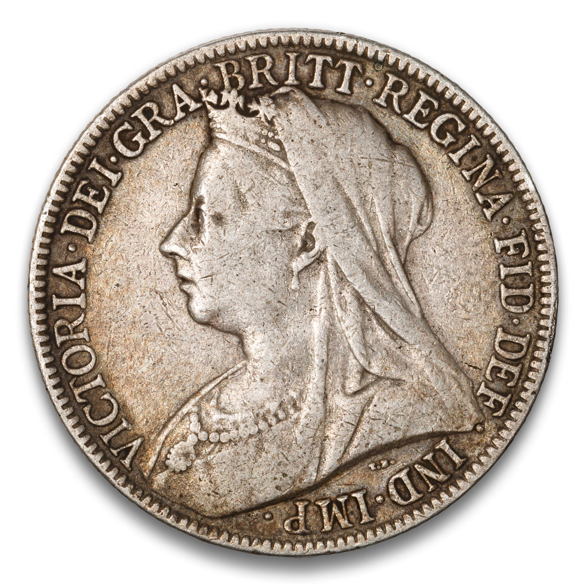 Great Britain Silver 1 Florin 1900