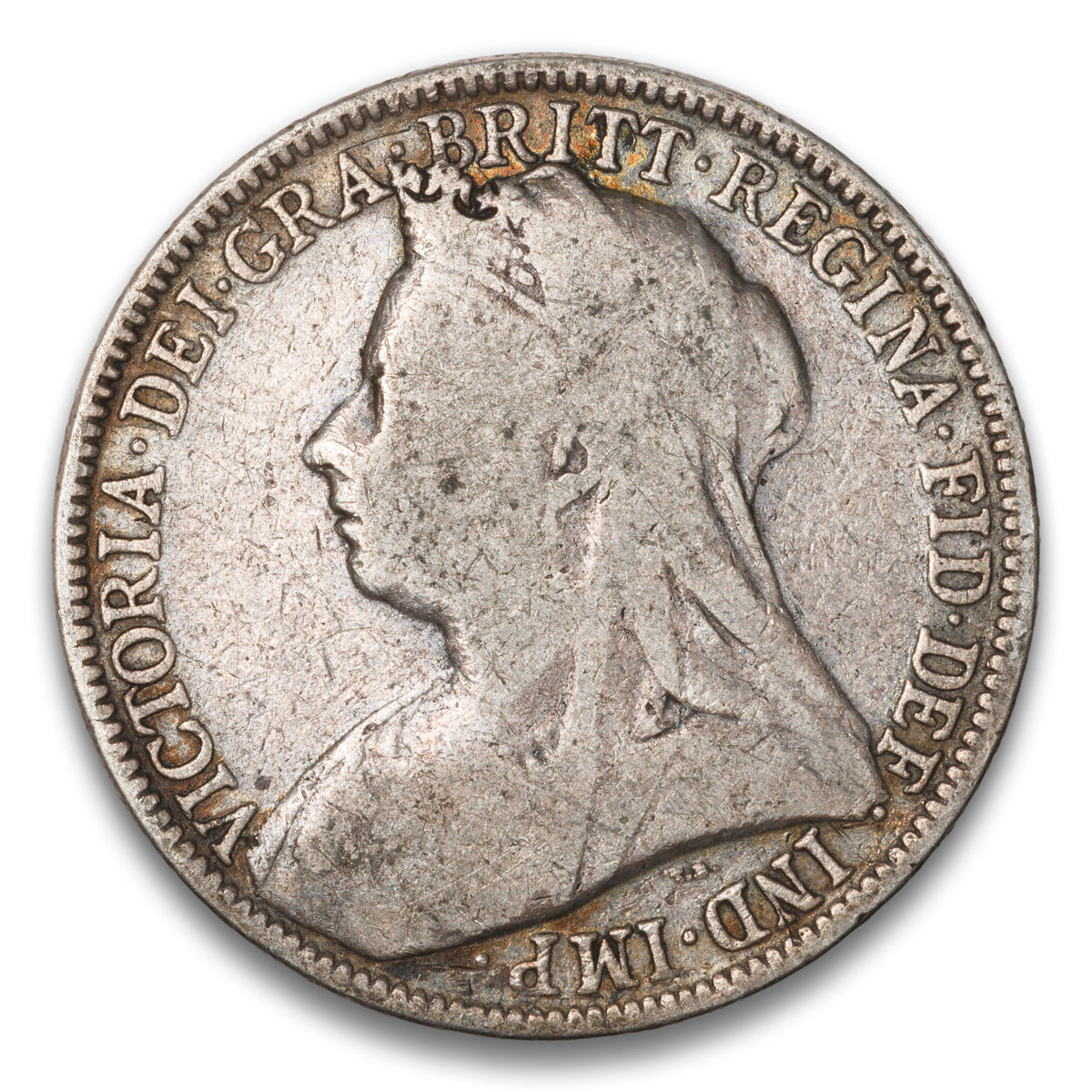 Great Britain Silver 1 Florin 1901
