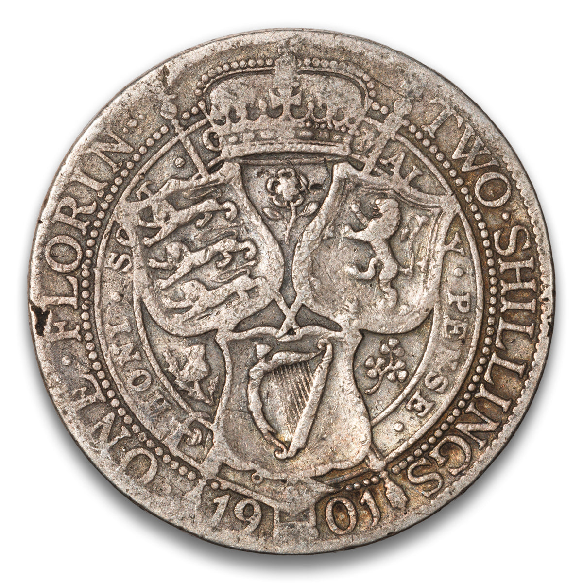 Great Britain Silver 1 Florin 1901