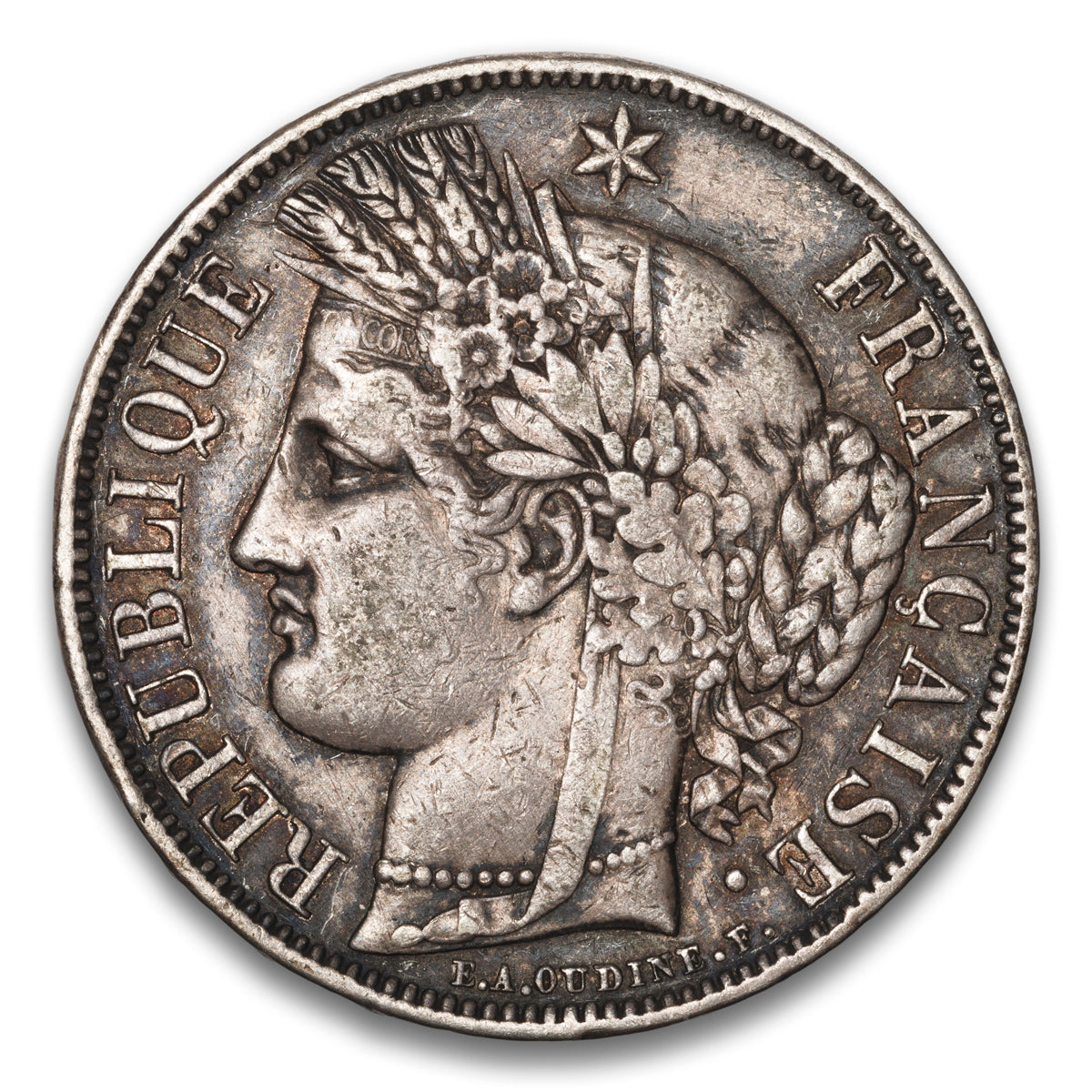 France Silver 5 Francs 1851 A