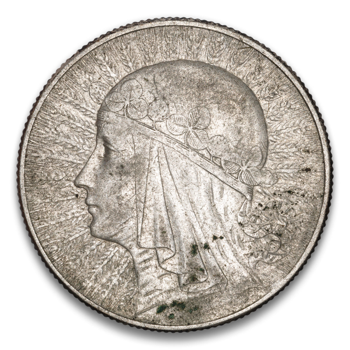 Poland Silver 5 Zlotych 1933