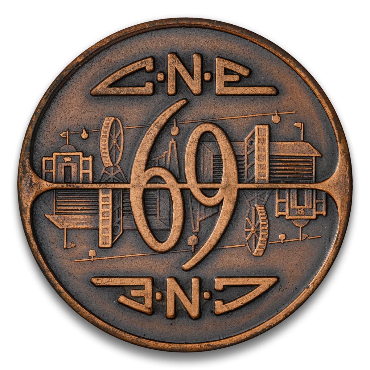 Canadian National Exhibition Toronto, ON Base medal 1969