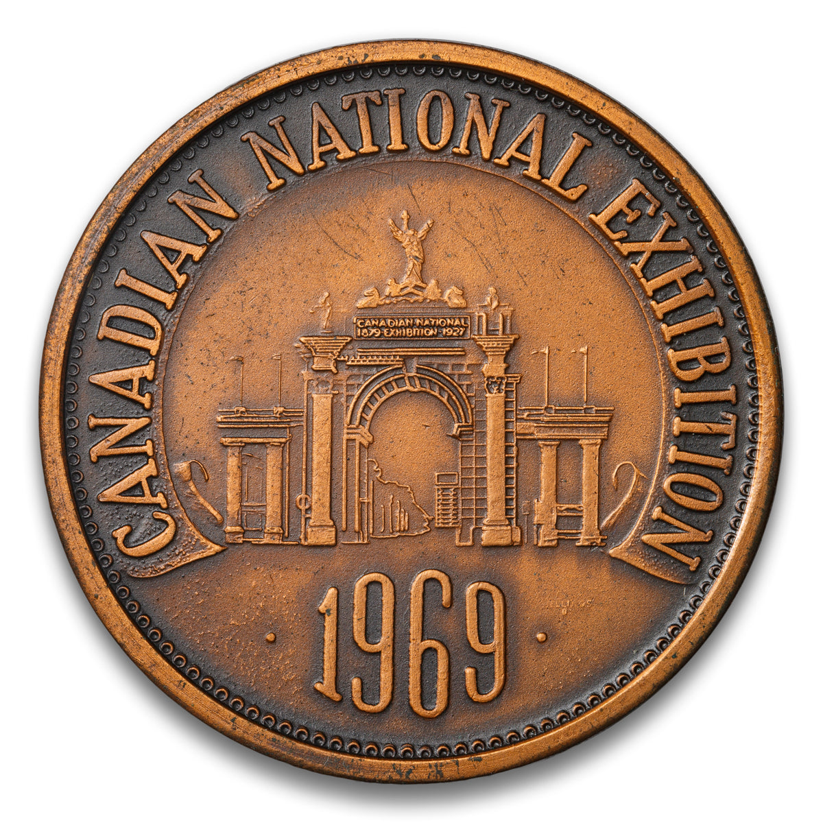 Canadian National Exhibition Toronto, ON Base medal 1969
