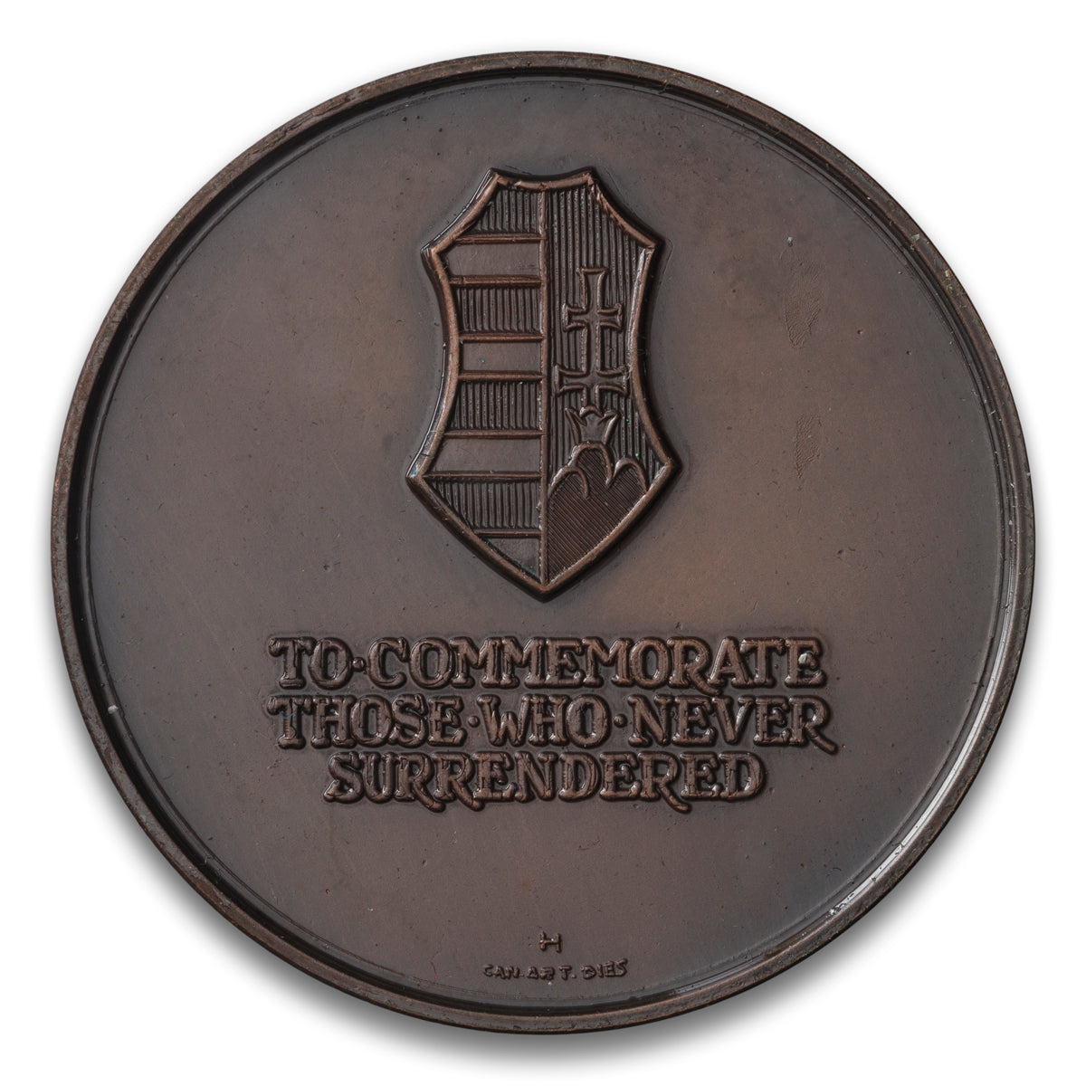 Freedom for Hungary by Dora de Pedery-Hunt Base medal 1956-1966