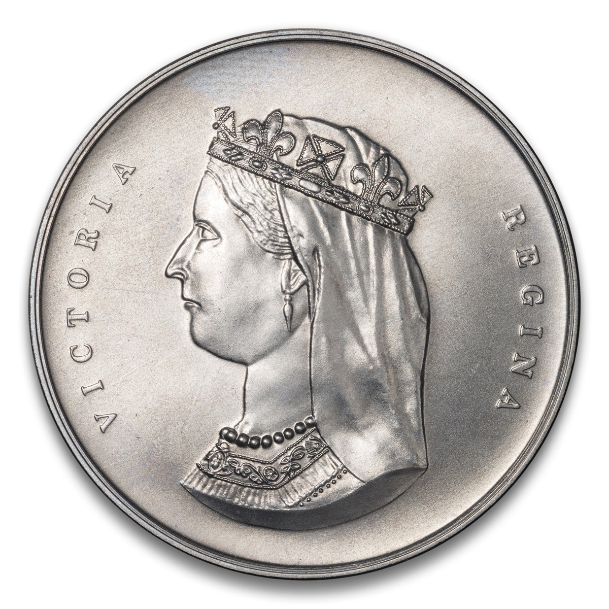 Blackfoot Crossing Commemorative Tready No 7 Base medal 1877-1977