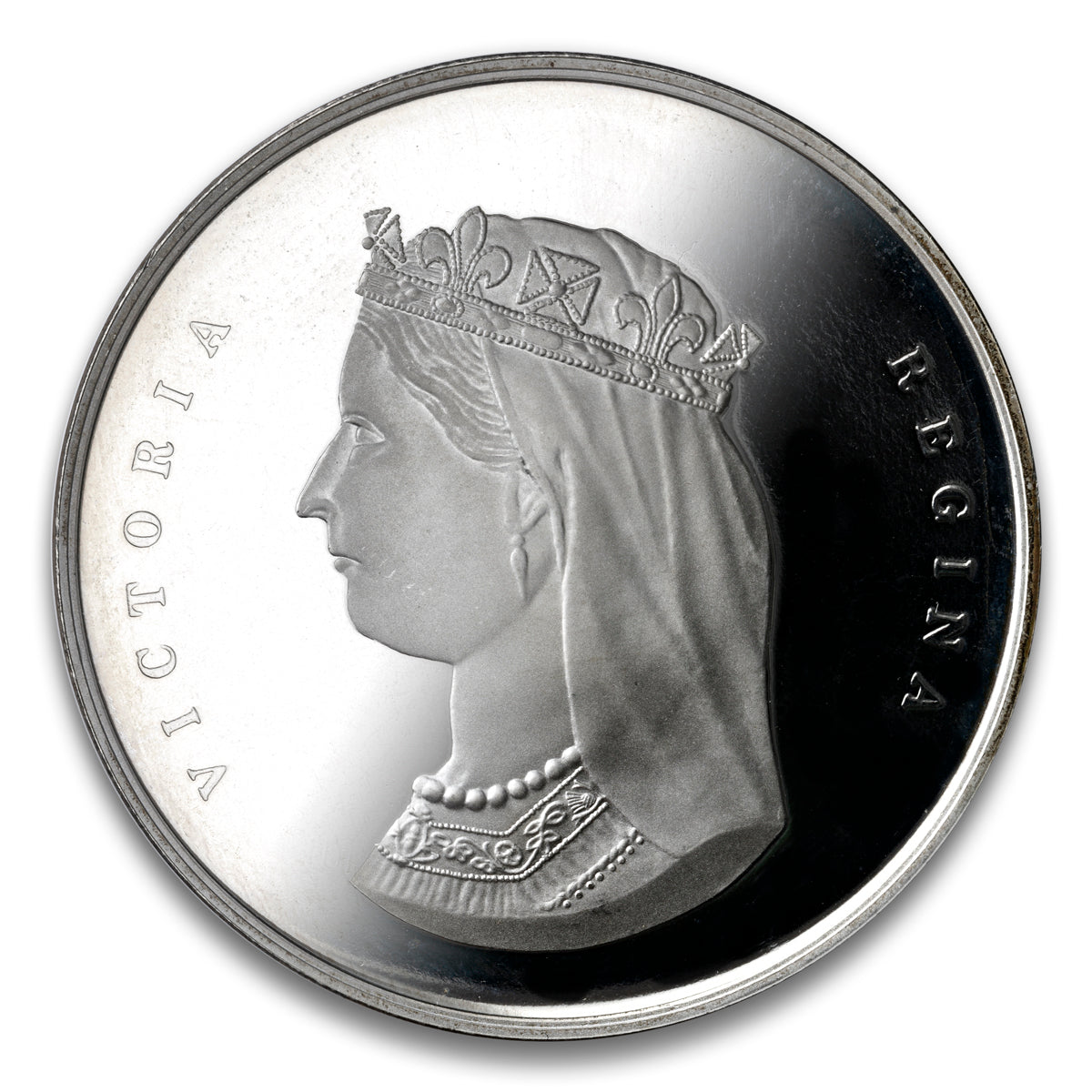 Blackfoot Crossing Commemorative Tready No 7 Silver medal 1877-1977