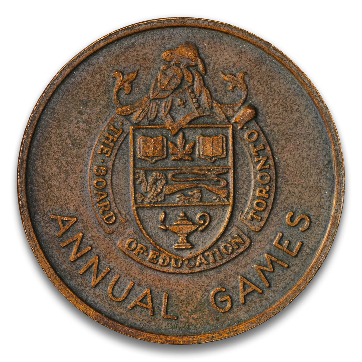 Toronto Board of Education Annual Games Base medal