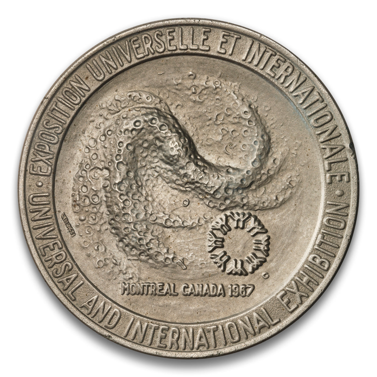 Expo 67 / Montreal, QC (NS) Canada Centennial (NS) Base medal 1967