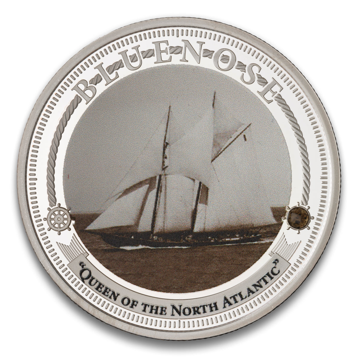 Bluenose - Queen of the North Atlantic 100 Years Base medal 1921-2021
