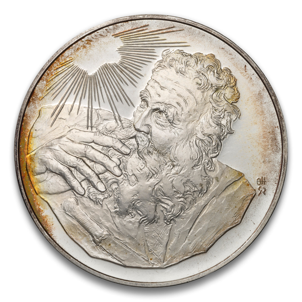 Abraham Genesis 17: 7-8 Silver medal