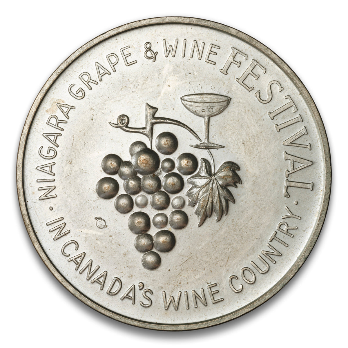 St Catharines, ON (NS) Niagara Grape & Wine Festival Base medal 1970