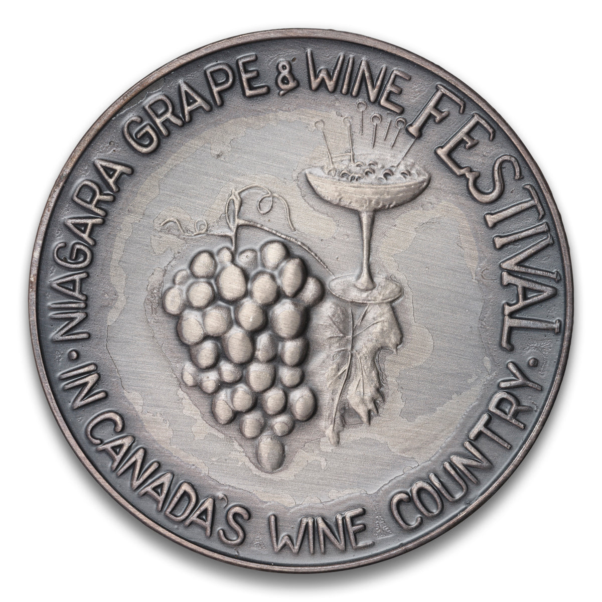 St Catharines, ON Niagara Grape & Wine Festival Silver medal 1975