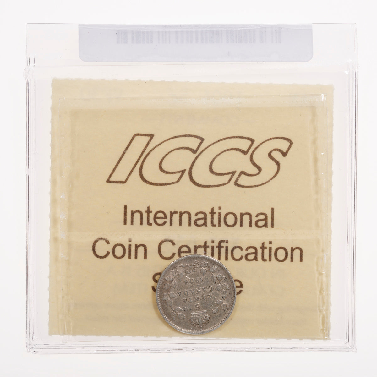 5 Cent 1904 ICCS VF-30