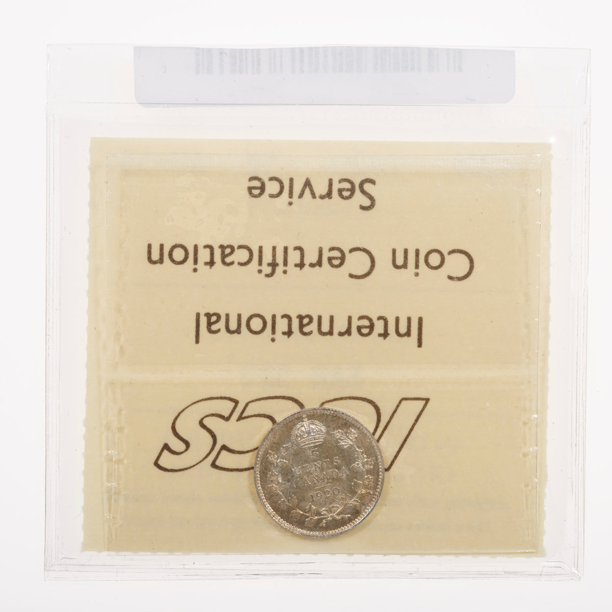 5 Cent 1920 ICCS AU-55