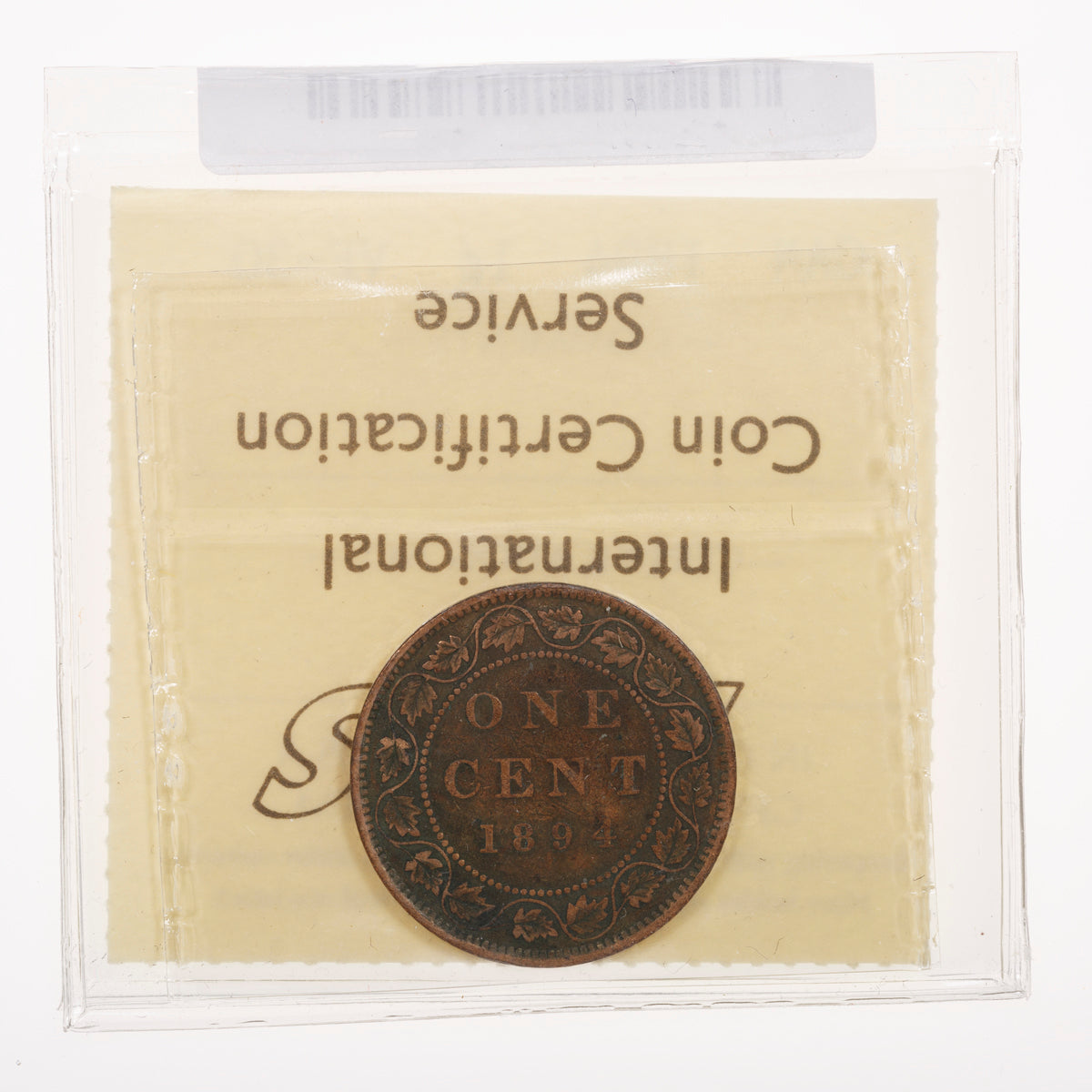 1 Cent 1894 ICCS VF-30