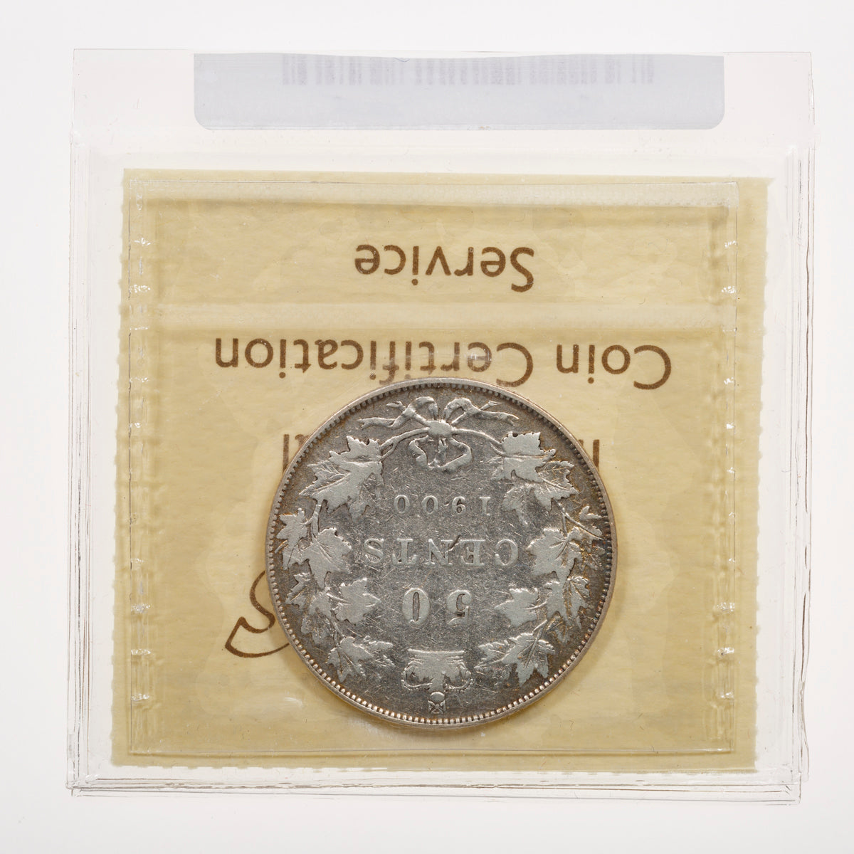 50 Cent 1900 ICCS VG-8