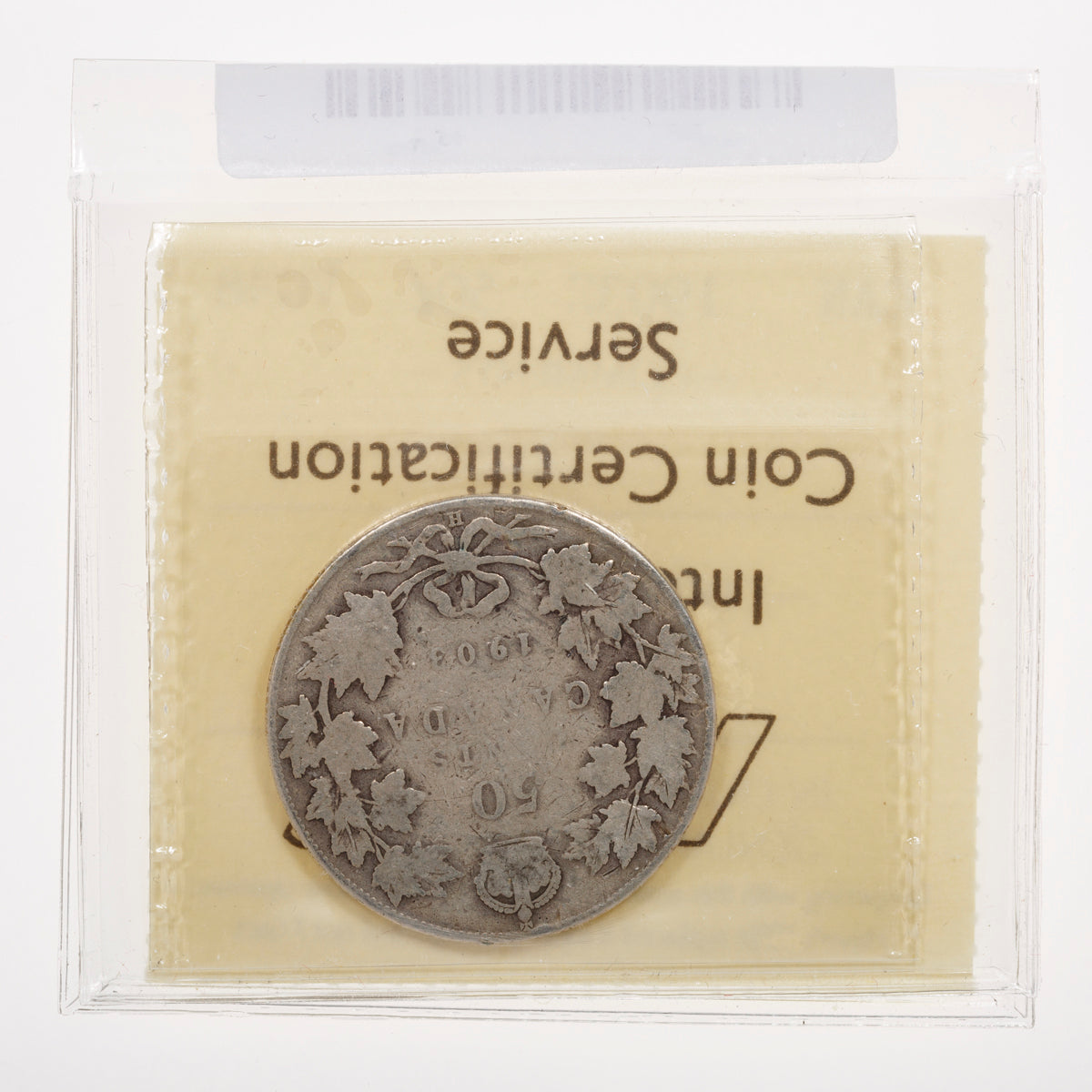 50 Cent 1903H ICCS VG-8