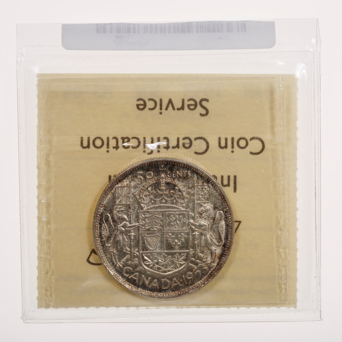 50 Cent 1953 LD SF ICCS MS-64