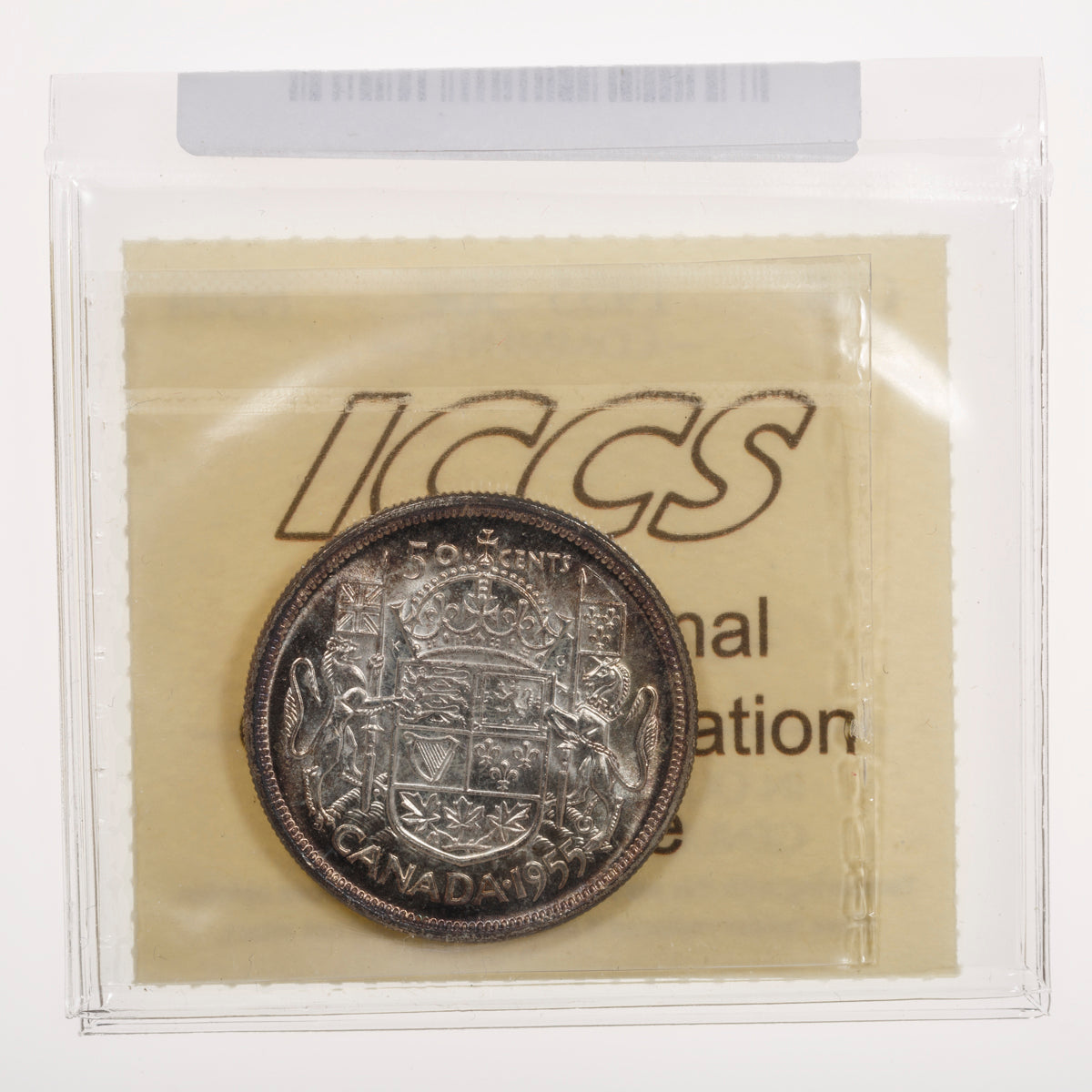 50 Cent 1955 ICCS MS-64