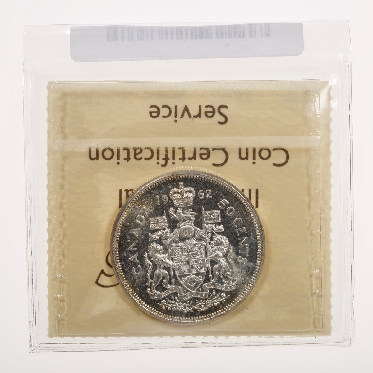 50 Cent 1962 Cameo ICCS MS-64