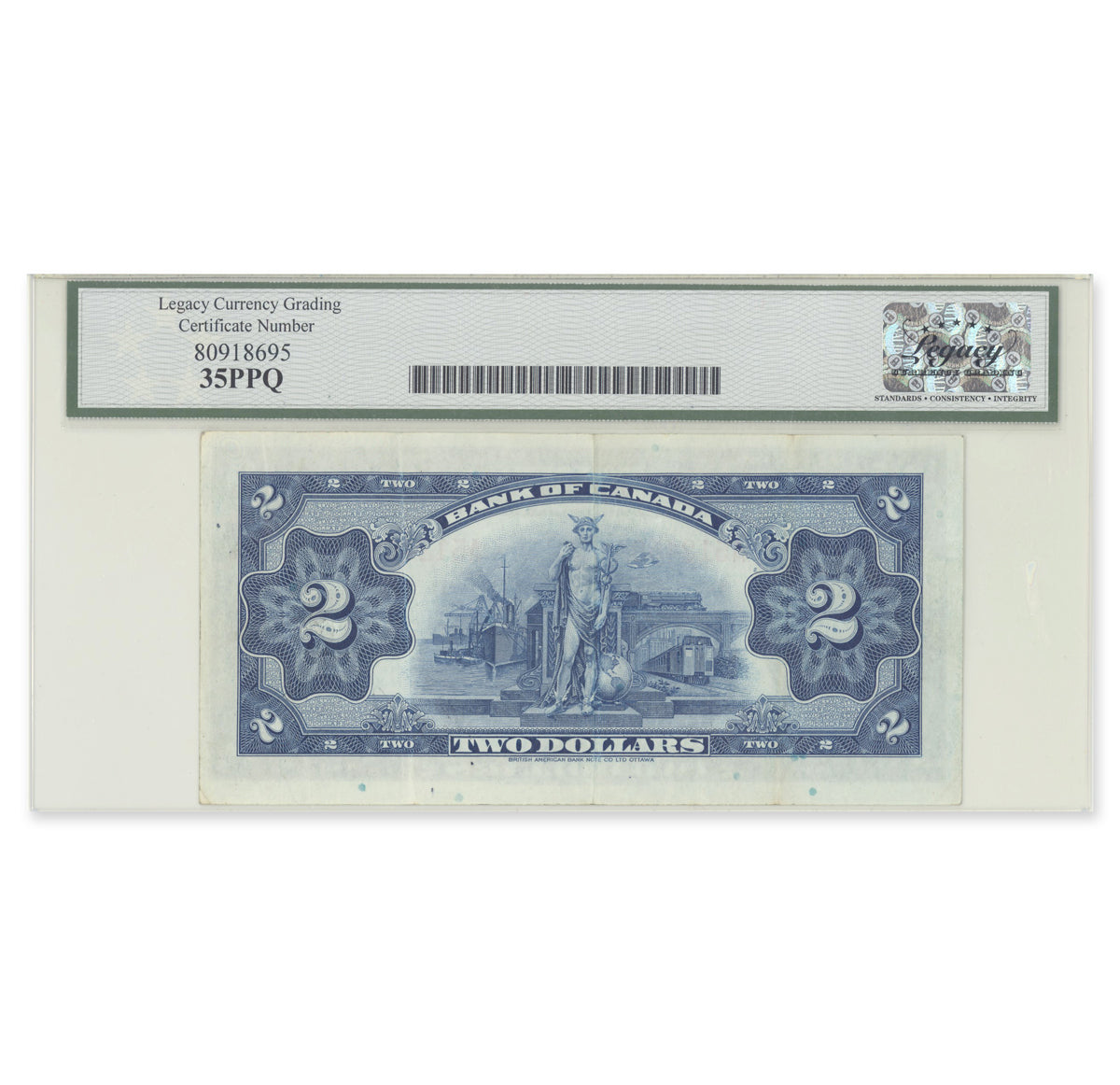 $2 1935 BC-3 Osborne-Towers Prefix A Legacy VF-35