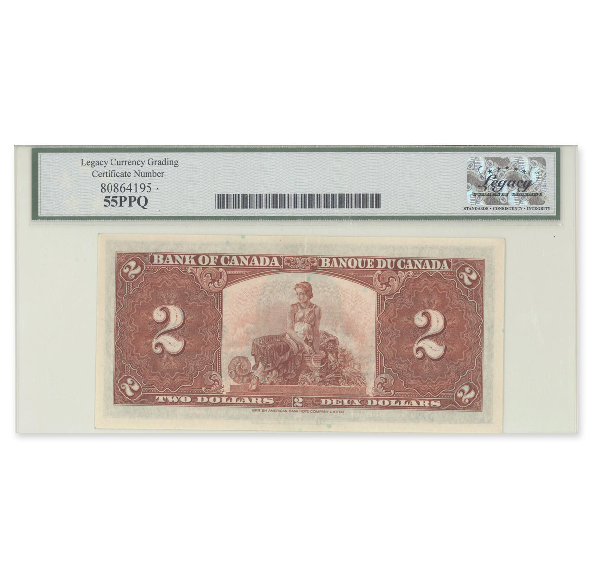 $2 1937 BC-22b Gordon-Towers Prefix M/B Legacy AU-55