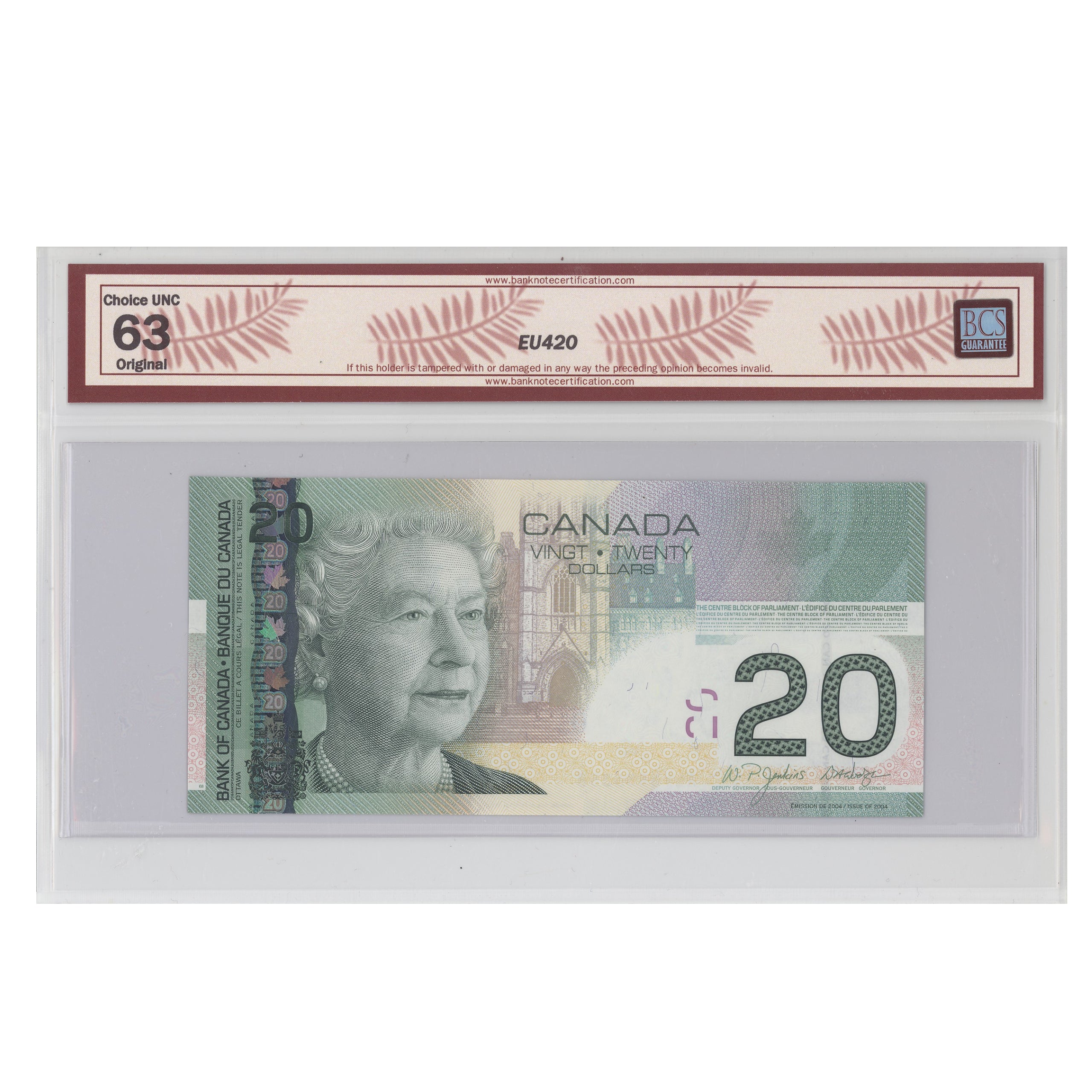 $20 2004 BC-64a-N1-iii Jenkins-Dodge Prefix ALY BCS CUNC-63