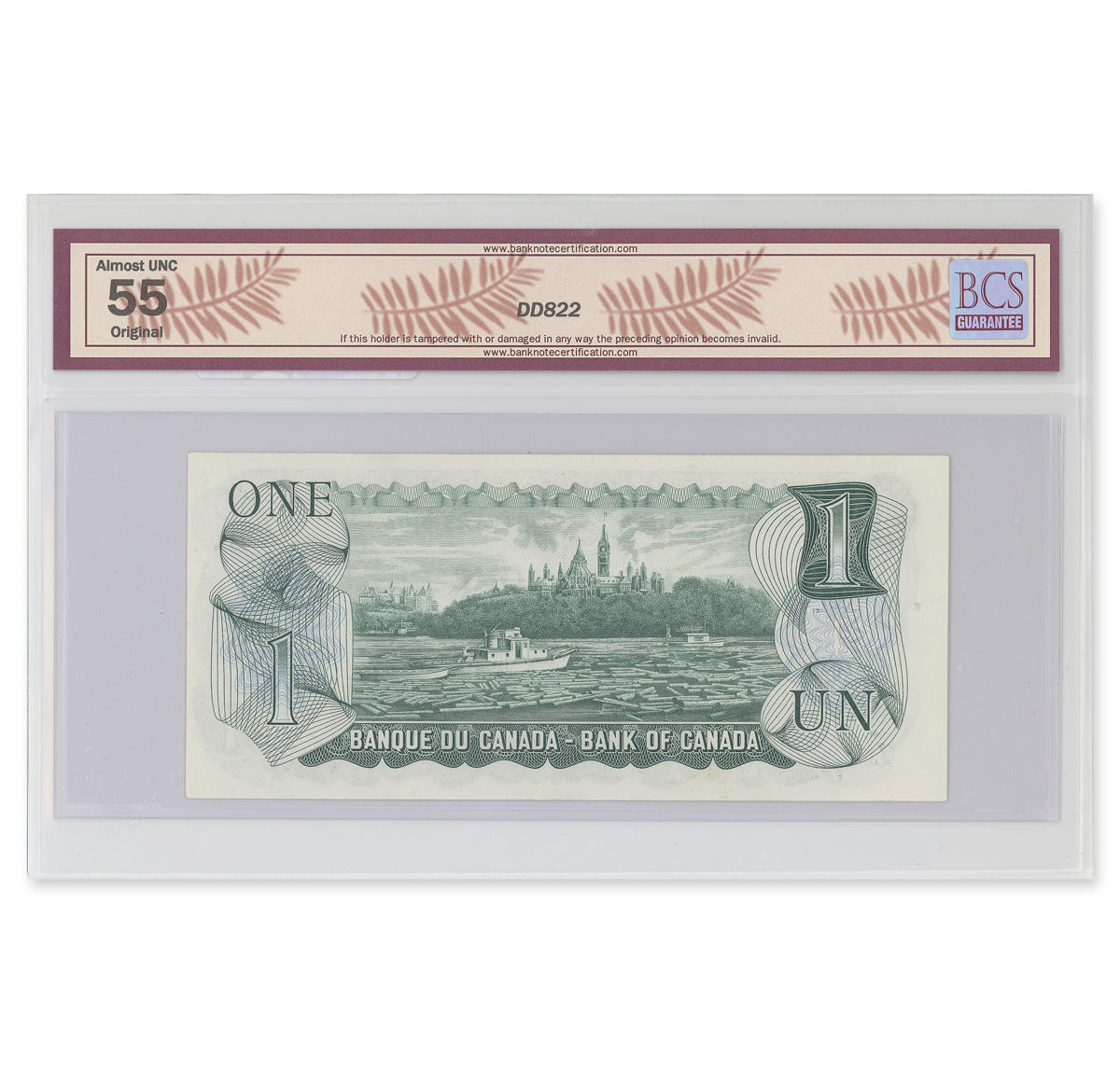 $1 1973 BC-46aA Lawson-Bouey Prefix *IL BCS AU-55