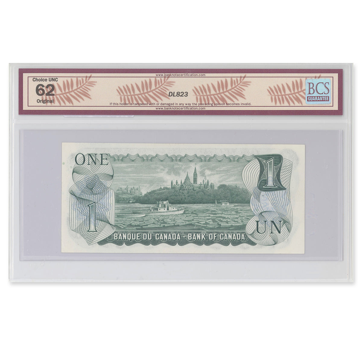 $1 1973 BC-46aA Lawson-Bouey Prefix *AN BCS UNC-62