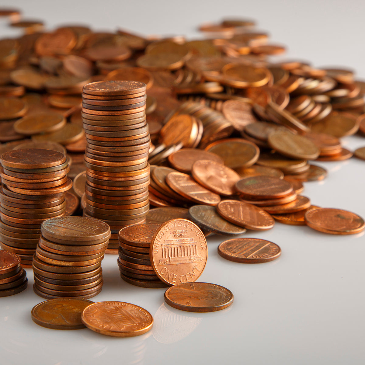 4lbs US Lincoln Pennies Bundle