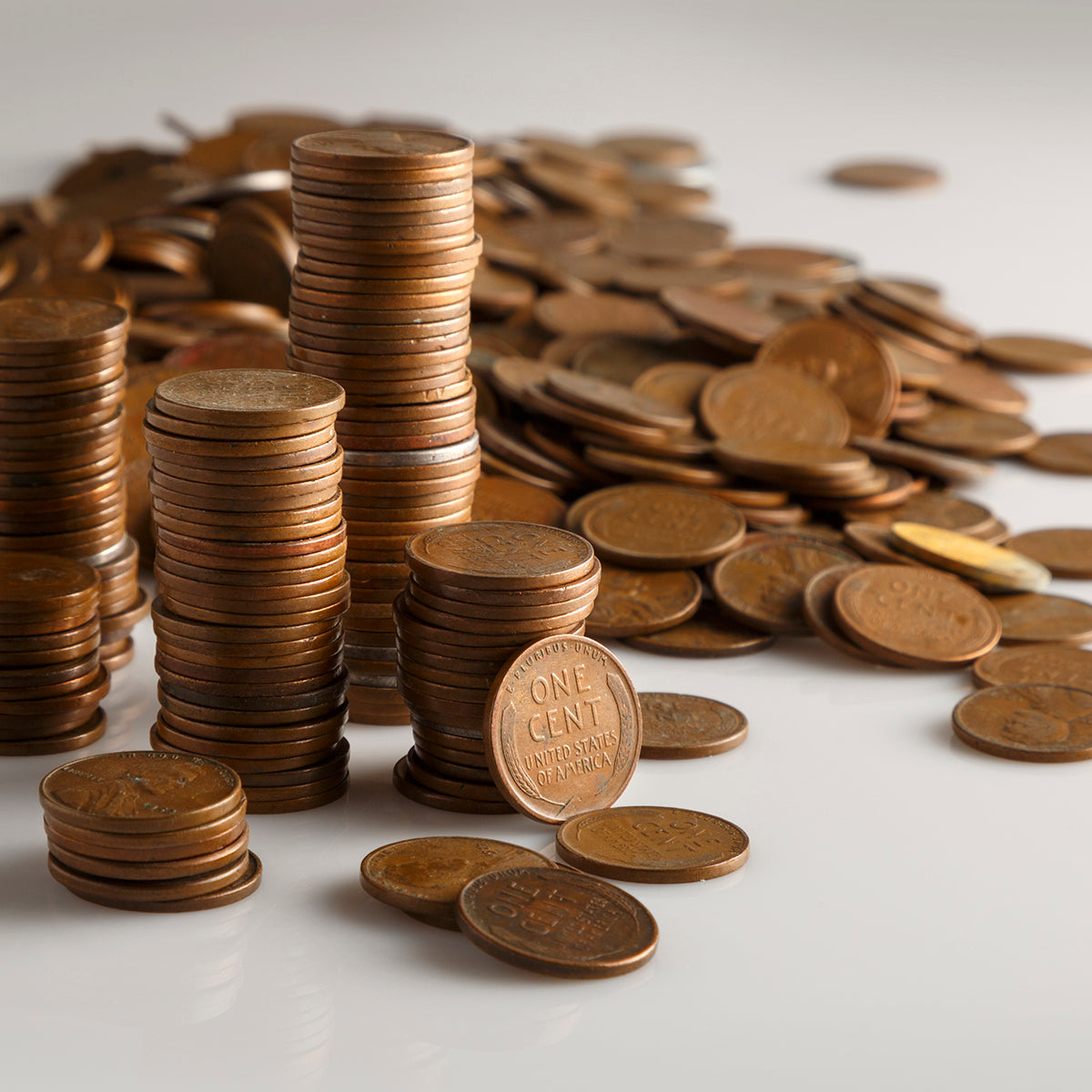 4lbs US Wheat Pennies Bundle