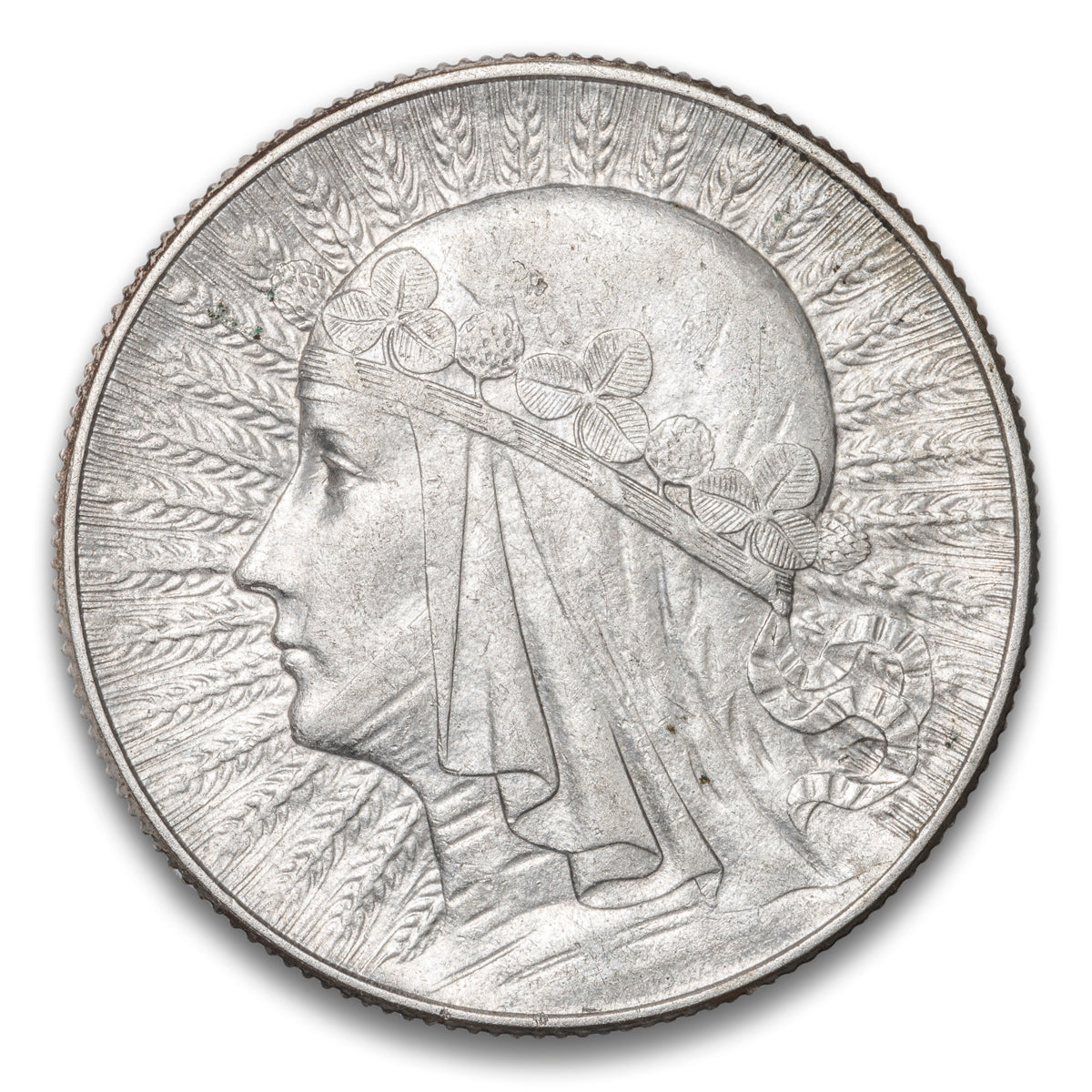 Poland Silver 5 Zlotych 1934