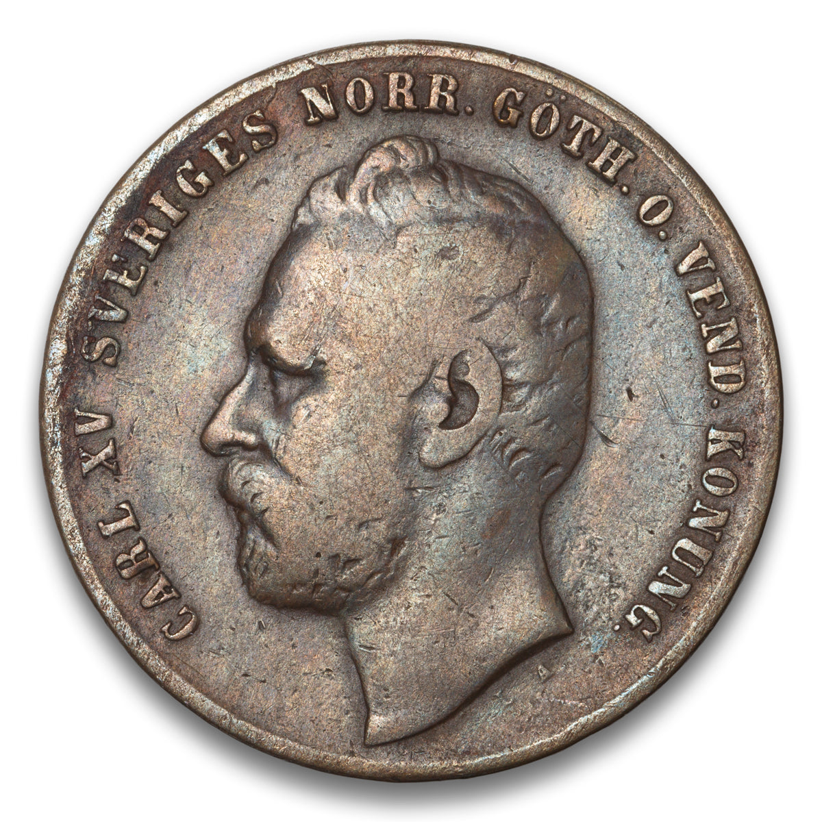 Sweden Base 2 Ore 1861