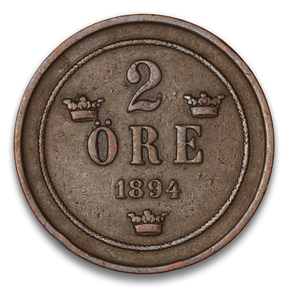 open 4 Sweden Base 2 Ore 1894