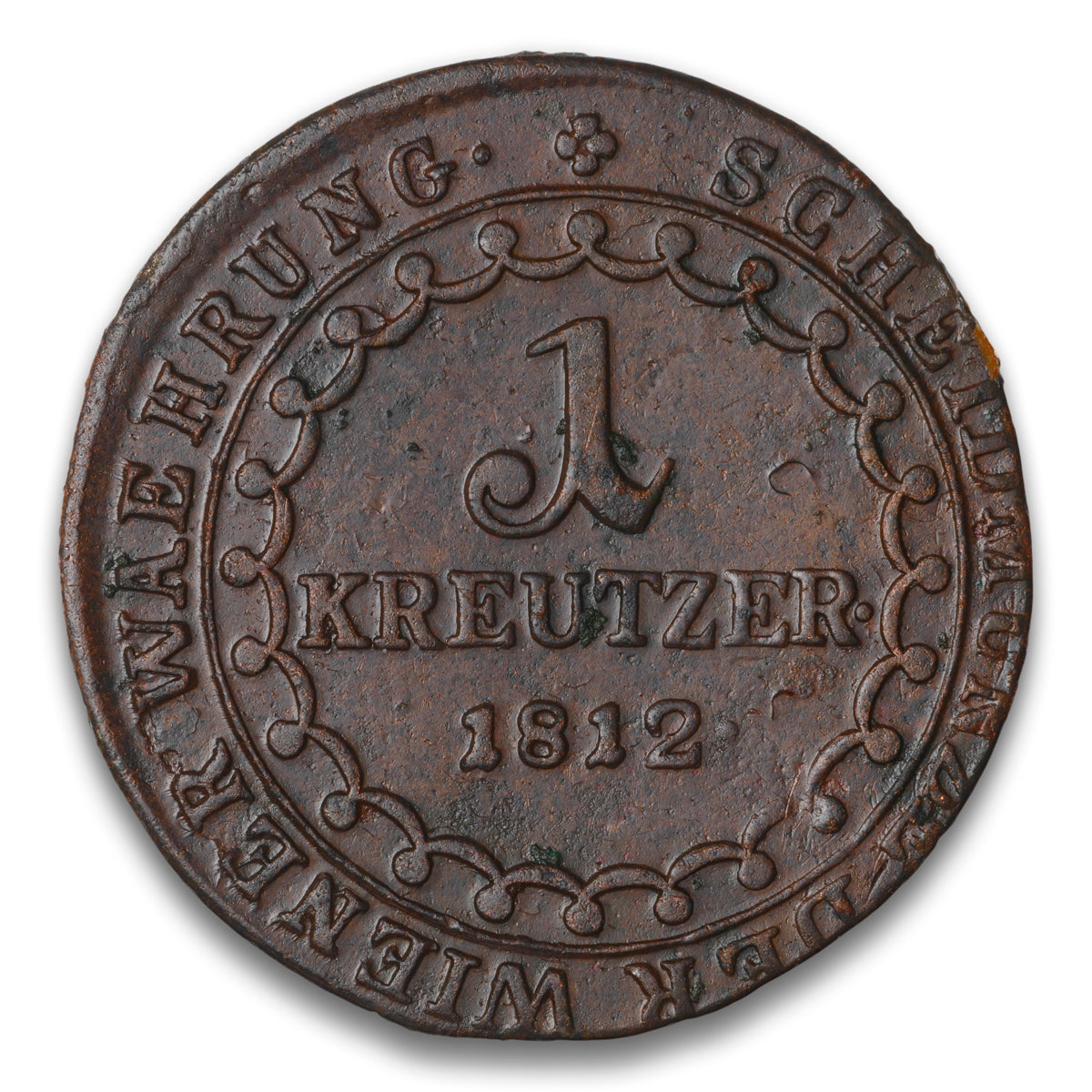 Austria Base 1 Kreuzer 1812 S