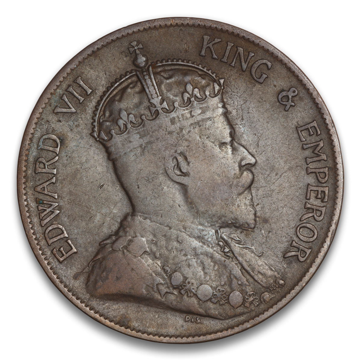 Hong Kong Base 1 Cent 1905